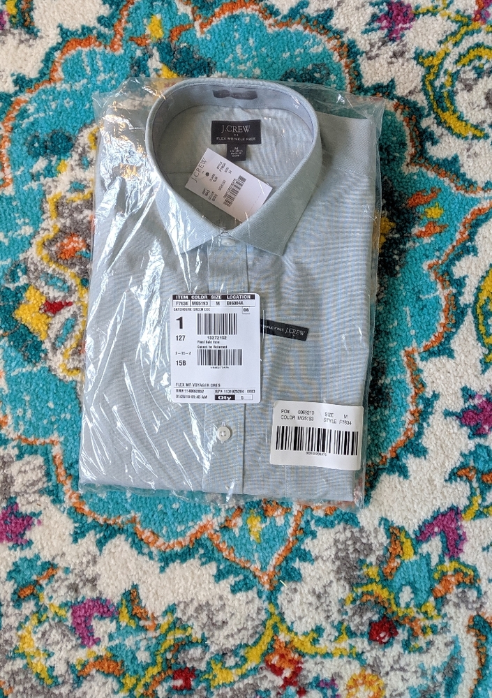 J Crew Slim Fit Dress Shirt